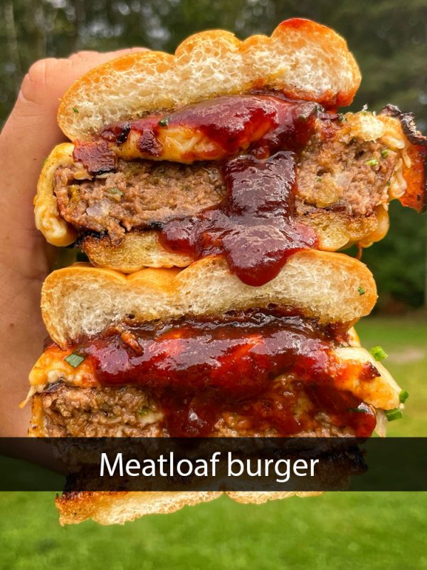 Meatloaf burger sub Grill Hunters